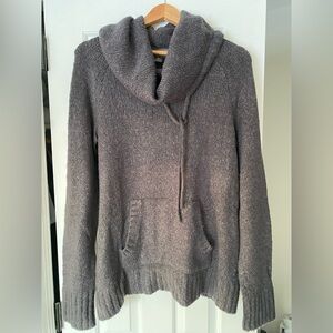 Eddie Bauer cowl neck athleisure sweater Size L